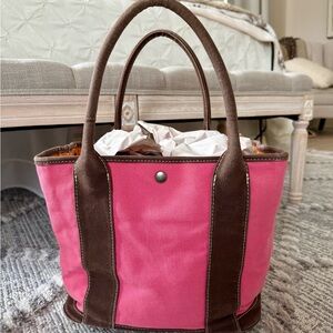 J. Crew Montauk Tote - Vintage! Capri Pink